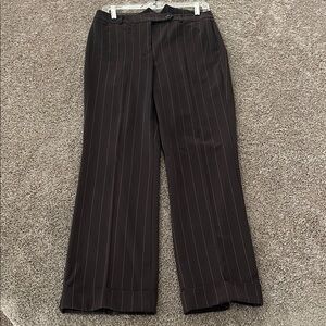 Tribal Brown Pinstripe Trousers
